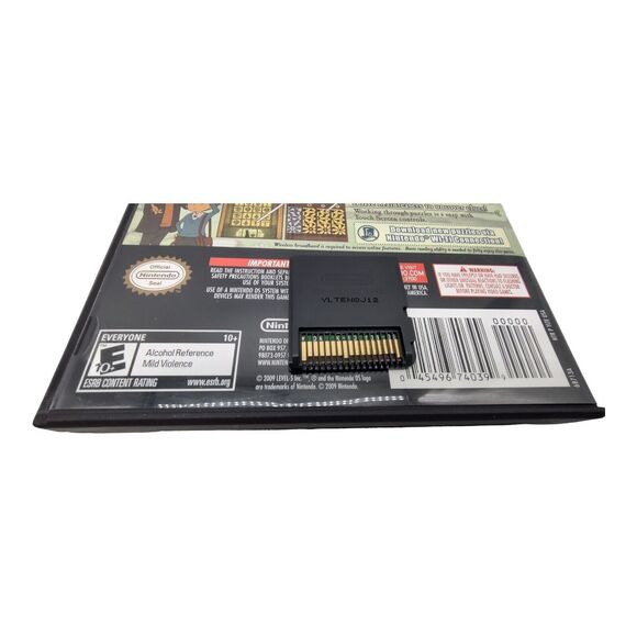 Professor Layton Series Nintendo DS Two Games Unwound Future and Diabolical Box - Picture 13 of 16